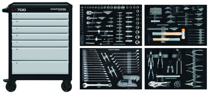 Carro Ferramentas LT700 194PCS Kraftwerk