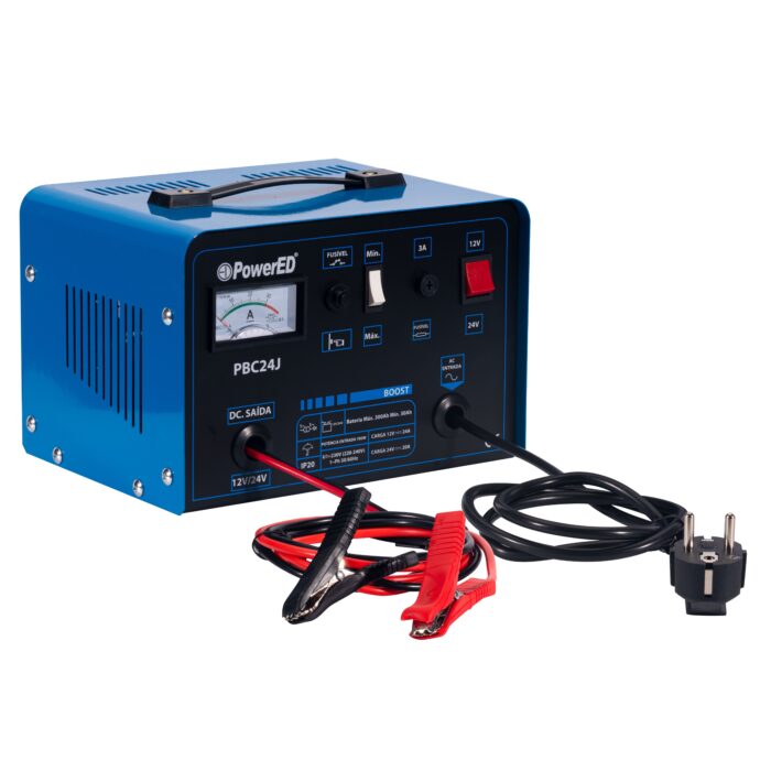 CARREGADOR BATERIAS 12/24V 300Ah POWERED