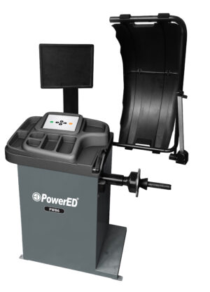 MÁQUINA EQUILIBRAR PNEUS AUTOMÁTICA E DIGITAL (230V) POWERED