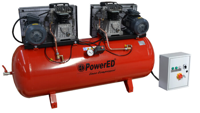 COMPRESSOR 270L 3+3HP (400V) POWERED