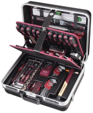 Mala de Ferramentas Profissional, ABS - 185 PCS