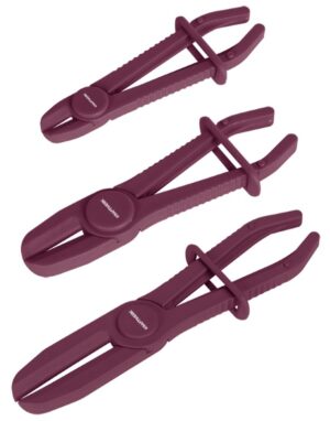 Kit de Alicates para Oclusão de Tubos - 3 PCS