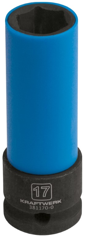 Chave de Caixa de Impacto Longa c/Proteção 1/2” -17 MM