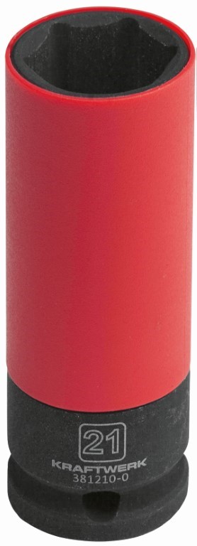 Chave de Caixa de Impacto Longa c/Proteção 1/2” -21 MM