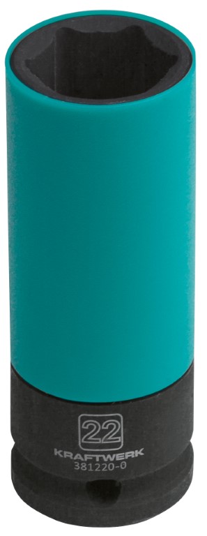 Chave de Caixa de Impacto Longa c/Proteção 1/2” -22 MM
