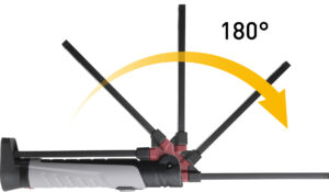 Gambiarra de Mão LED Slimlight 700, Recarregável