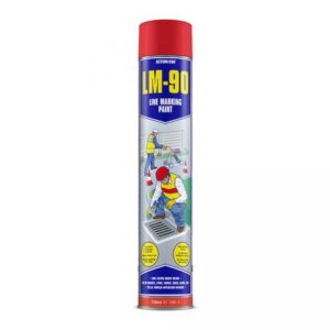 LM90 Tinta de Marcação de Linhas 750ML – Vermelho – ACTION CAN