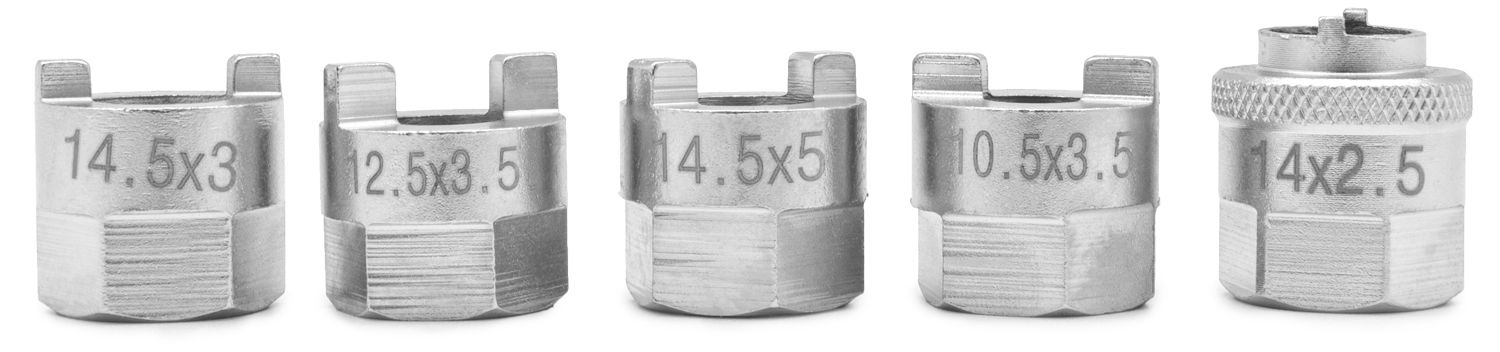 W7011 KIT FERRAMENTAS PORCAS DO SUPORTE - 5 PCS - AUDI,VW,MERCEDES