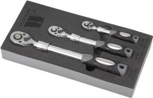 MÓDULO 3 ROQUETES 1/4”, 3/8” E 1/2” TELESCÓPICO
