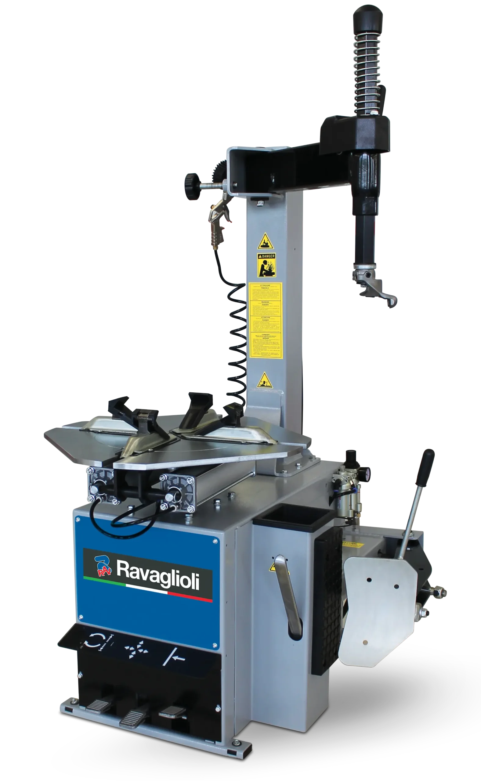 B76665100 MÁQUINA DESMONTAR PNEUS SEMI-AUTOMÁTICA (230V) RAVAGLIOLI