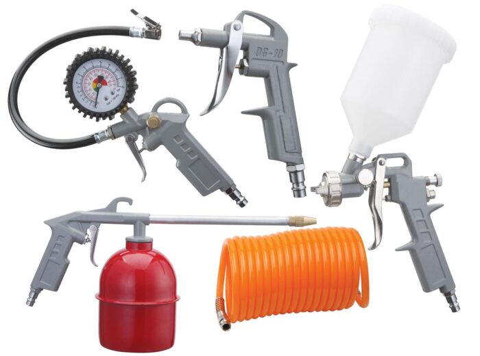 KIT FERRAMENTAS AR COMPRIMIDO - POWERED