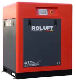 COMPRESSOR PARAFUSO TRANS. DIRETA C/ VARIADOR 20HP (400V) ROLUFT