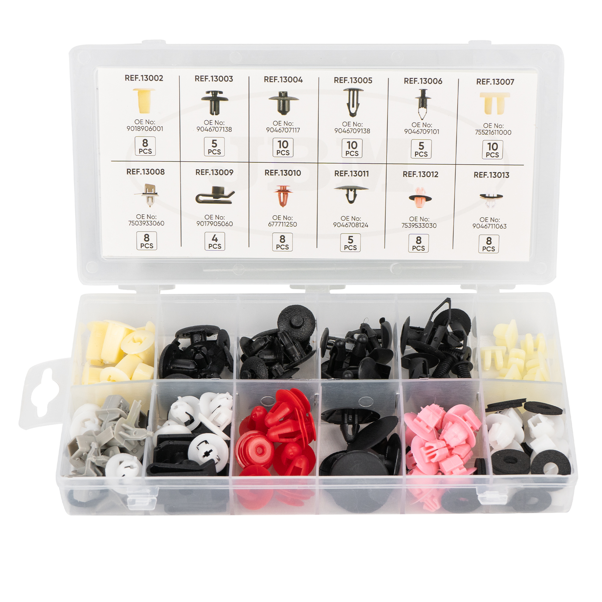 2886 SORTIDO DE CLIPS PARA LEXUS / TOYOTA 89 PCS