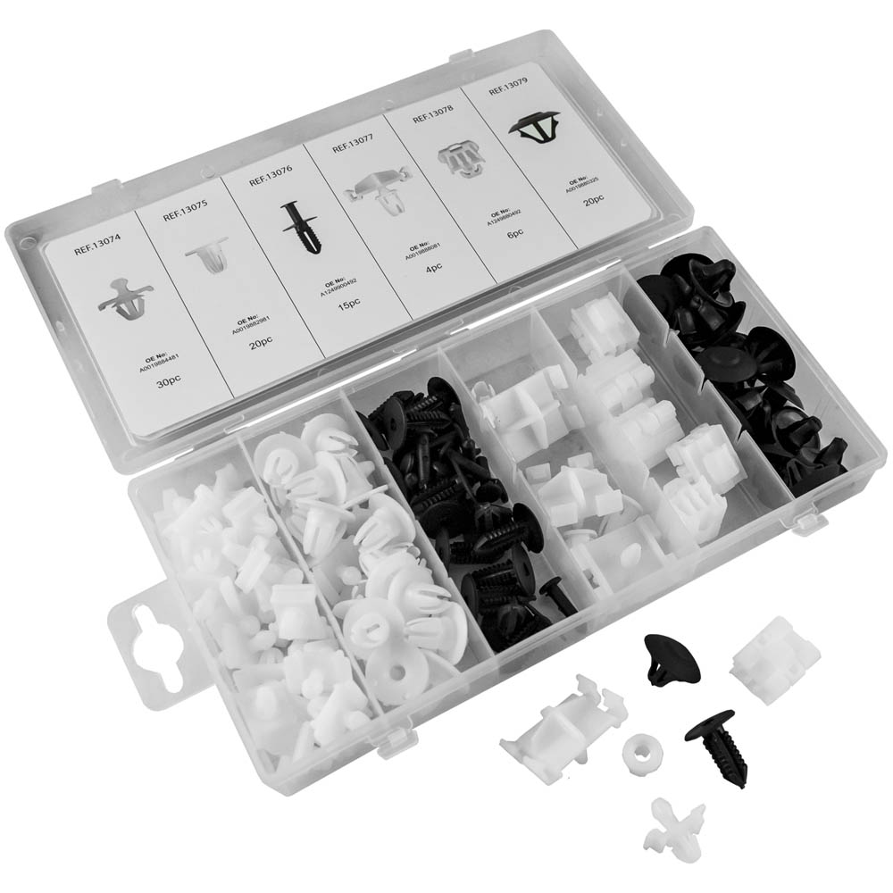 2893 SORTIDO DE CLIPS PARA BENZ 95 PCS