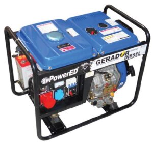 GERADOR DIESEL OHV (6.2KVA) PDG6000CLE3 - POWERED 