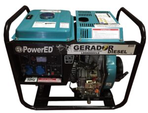 GERADOR DIESEL OHV (5KVA) PDG6000CLE - POWERED 