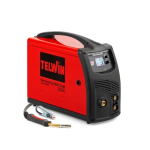 MINI SEMI AUTOMÁTICA TECHNOMIG 260 DUAL SYNERGIC – TELWIN (FIO FLUXADO & GÁS)