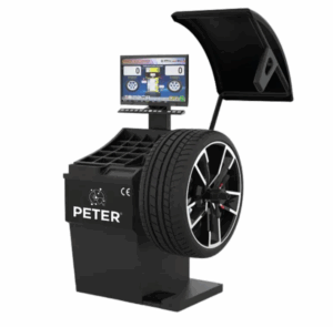 MÁQUINA EQUILIBRAR PNEUS AUTOMÁTICA (230V) PETER