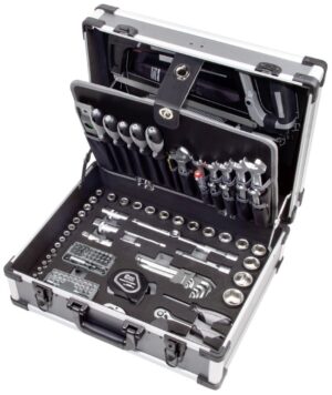 MALA FERRAMENTAS B147, 1/4 + 1/2, 158 PCS
