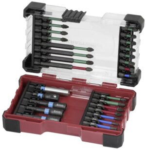 JOGO DE BITS DE IMPACTO 1/4 - 29 PCS