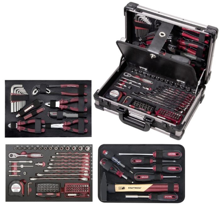 CONJUNTO DE FERRAMENTAS PROFISSIONAIS KW - 123 PCS